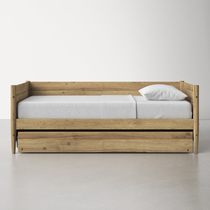 AllModern Grady Twin Solid Wood Daybed with Trundle & Reviews Wayfair